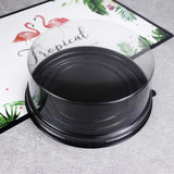 Plastic Round Box for Cake Display Packing